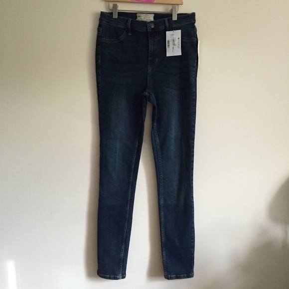 FREE PEOPLE Miles Away High Rise Jeans NWT - Picture 3 of 9